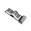 Gadgets USB 61 touches Roll Up Piano Portable Rechargeable Electronic Hand with Environmental Build in Enceinte SILE Soft Clavier pour Dro Otrun