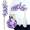 Dekorative Blumen 2 Stängel Lavendel Seidenstamm Künstliche Orchidee für DIY Hochzeitsstrauß Party Home Sonnenblumen