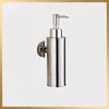 Distributore di sapone liquido 304 in acciaio inossidabile el doccia gel di lavaggio a mano emulsione da parete da 100 ml bottiglia dritta
