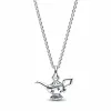 Fashion S925 Sterling in argento a goccia a goccia Snowflake Snow Pandant Necklace Fit perline originali Regalo fai-da-te