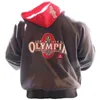 Sweats à capuche masculins Sweats Sweats Olympia Mens Gym Sweat-forme de sport Fitness Sports Tile Up Sports Clothe