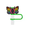 Andere tafeldecoratie accessoires Letter Butterfly St er voor kopjes doppen zachte sile 8mm sts herbruikbare tips deksels 40 30 20 oz tuimelaar druppel otkfd