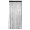 Party Decoration String Curtain Flash Line Shiny Tassel Strings Door Window Decorective Divider Valance Home Treatments