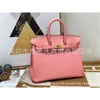 Borsa Tote Platinum Platinum Stitcher a mano Portable Women's BK25BK30EPSOM in pelle Togo in pelle 1q Markshake in polvere FMO2