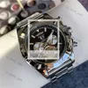 Breiting Watch Men de alta qualidade Bretiling Watch Machinery Luxury Watch With Sapphire Glass and Box Breightling Swiss Air Force Patrol 50 anos de aniversário D447