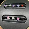 925 Sterling Silver Colorful Dragon Claw Earrings Simple Piercing Micro Pave Bling Cz Zircon Ice Out Men Women Punk Jewelry