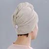 Asciugamano super assorbente ananas berretto a secco per capelli secchi Cap da doccia per asciugatura veloce per ragazze adulte pulizia 65 38 cm