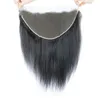 Clôtures supérieures cheveux brésiliens humains 5x5 HD Silky Straitement 13x6 13x4 Lace Frontal 7x7 Clôture 12-24inch Natural Color Drop Livrot Produ DH80U