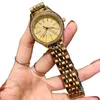 럭셔리 여성 시계 최고의 브랜드 디자이너 다이아몬드 레이디 시계 35mm 316L 여성 발렌타인 데이 크리스마스 선물 relojes mujer를위한 풀 스테인레스 스틸 밴드 손목 시계
