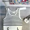 Anagram-Embroidered Women Tanks Camis Camis-Blend Tops Deux lettres C Joupes de créateur de Yoga Suit Channel Robe Bra Vest Dames Solid Vintage T-shirt Femme 6132E