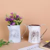 Vases en métal vase Flower Pot Mudder Wedding Retro Table Table Center Piece Decoration