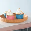 Baking Moulds 100 Pcs Cupcake Cases Cake Muffin Liners Foil Cups Paper Wrappers Household Oven Muffins Pastry Molds