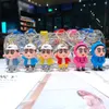 keychains woman designer keyrings accessories Cartoon Q version of the doll cartoon small new key chain around the animation car keychain pendant decoration