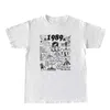 Męskie koszulki 1989 vintage muzyczne plakat T-shirty modne fandom fandom muzyczny koncert t-shirt Short Slve Cute Graphic TS Women Odzież T240510