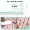 Makartt Fine Nail Buffer Block Shiny Nails Sponge 10PCS Natural Nail Polisher for Natural Nails Nail File 400 and 6000 Grit 240514