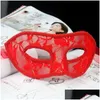 Party Masks Black Red White Women Y Lace Eye Mask för Masquerade Halloween Venetian New Q0806 Drop Delivery Home Garden Festive Suppli Otrsg