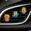 Haczyka wieszak Little Yellow Man 26 kreskówkowy samochód wentylacyjny klips odświeżnik klipsy na dekoracyjną odżywkę Bk Drop dostawa otbnq