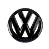 Autocollants automobiles Badge de grill avant 120 mm Emblème du coffre arrière 110 mm pour VW Polo 2014 2015 2016 Numéro de pièce 6C0 853 600-2 T240513