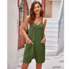 One Piece Jumpsuit for Woman Summer sexy sin mangas sin mangas