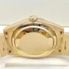 New Fashion Men's Watch 3235 Mechanical Automatic Movement 36mm Diamond Sapphire Dial Dial 18K Gold Band 118238