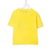 Off Shirt White Boys Boys Irrégules Arrow Girls Summer Offend Sleeve Letter Imprimé doigt lâches pour enfants Toddlers t-shirts Off T-shirt 469