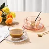 Cups Saucers Japanese Style Champagne Glass Bird's Nest Bowl Syrup White Soup Ice Cream Salad Dessert Coffee Cup Set