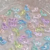 30pcs Clear 3D Dolphin Nail Art Charms Crystal Rhinestone Akcesoria Części Paznokcie Dekoracja Dekoracja Zasilanie Manicure Materails 240514