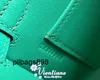 Sac à main keliys en cuir authentique 7a sac mini 2e génération 19cm menthe vert 6w menthe chevre chèvre skin or boucle