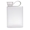 Bouteilles d'eau Mémo Forme transparente Sports extérieurs Small Home Scellé Scellée Portable Camping Randonnée Bouteau Gift Square Plat