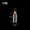 28*65*125mm 25ml Clear Glass Bottles With Cork Small Transparent Mini Empty Bottle Glass Vials Jars 24pcs Free Shipping Lmavi Vvtdp