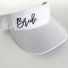 Party Favor Bride Babe Beach Pool Visor Straw To Be Summer Wedding Bridal Shower Bachelorette Hen Decoration Bridesmaid Gift