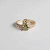 Merk Westwoods kleurrijk zirkon vol baksteen saturn ring dames modeontwerp gevoel nagel
