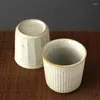 Cafetière en céramique latte tasse créative tasse de poterie tasse de thé en porcelaine après-midi tasse de tas de ménage tasses d'eau en gros 1 pc