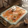 Tavolino vari motivi drenante tampone fantasia in stile pieghevole lavabile tampone da pranzo di grandi dimensioni