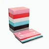 Enveloppe-cadeau 20pcs / lot 3 tailles Colorfu Boîte dur pliable avec fermeture magnétique Boîtes de faveur des chaussures pour enfants LX4679