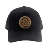 Ball Caps 2024 Cross Border Round Label Letter Grid Baseball Cap Spring And Autumn Outdoor Men's Women's Casual Sunshade