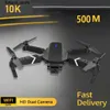 DRONES E88 Pro Drone 10K Ultra HD Cameraデュアル折りたたみRC Four Helicopter High Alitditure Visual Positioning Automatic Return RC Drone Toy S24513