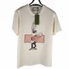 Lüks T Shirt Erkek Kadın Marka Desiger Tshirt Mektup Güzel Yaz Kısa Tee Fil Giyim S-XL E8OE#