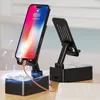 Decorative Figurines Creative Bluetooth Mobile Phone Holder Audio Power Bank Three-in-one Multi-function Foldable Rotating Desktop