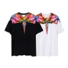 t shirt for men deisnger men's tshirt short sleeved mens and womens couple outfit colorful wing feather T-shirt Marcelo trendy classic Short sleeved T-shirts