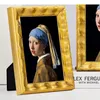 Frames gouden rimpel hout po frame modern decor ambachten goud voor foto's bureau decoratie familie portret ingelijste kunst ornamenten