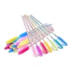 Remplable 50 PCS / Pack Crystal Rod Eyelash Makeup Brush Brush Good Quality Mascara Wands Eye Lashes Extension Tool