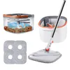 Mops Mop Water Separation 360 Cleaning With Bucket Microfiber Lazy No Hand-Washing Floor Floating Household Tools 230715 Drop Delive Dhh45