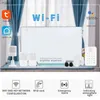 Системы аварийных сигналов Smartrol Wi -Fi Security System System Tuya Smart Alarm Sensor Kit