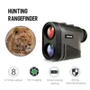 Telescópio de Rangefinder de laser de golfe multifuncional Nohawk com o medidor de distância da encosta da bandeira para a caça monocular 240513