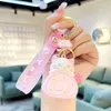 Cute Cat Cake Roll Keybel Kawaii Kitty Keyring Doll Stan School Bage Akcesoria 240511