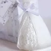 Scented Candle 1 white wedding bride dress shaped design candle elegant bride box candle Valentines Day wedding party surprise decoration gift WX