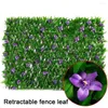 Fiori decorativi Schermo artificiale Schermo di privacy Outdoor Idey Fence Greenery Wall per gli appassionati di giardini