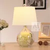 Masa lambaları İskandinav modern minimalist yaratıcı kuru çiçek cam lamba oturma odası yatak odası başucu masası