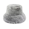 Boinas do outono feminino e de inverno cor sólida quente H Caps de flanela Caps para mulheres Mad Trapper Stocking Cap Men